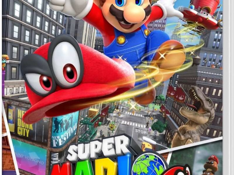 La confezione di Mario Odyssey per Switch