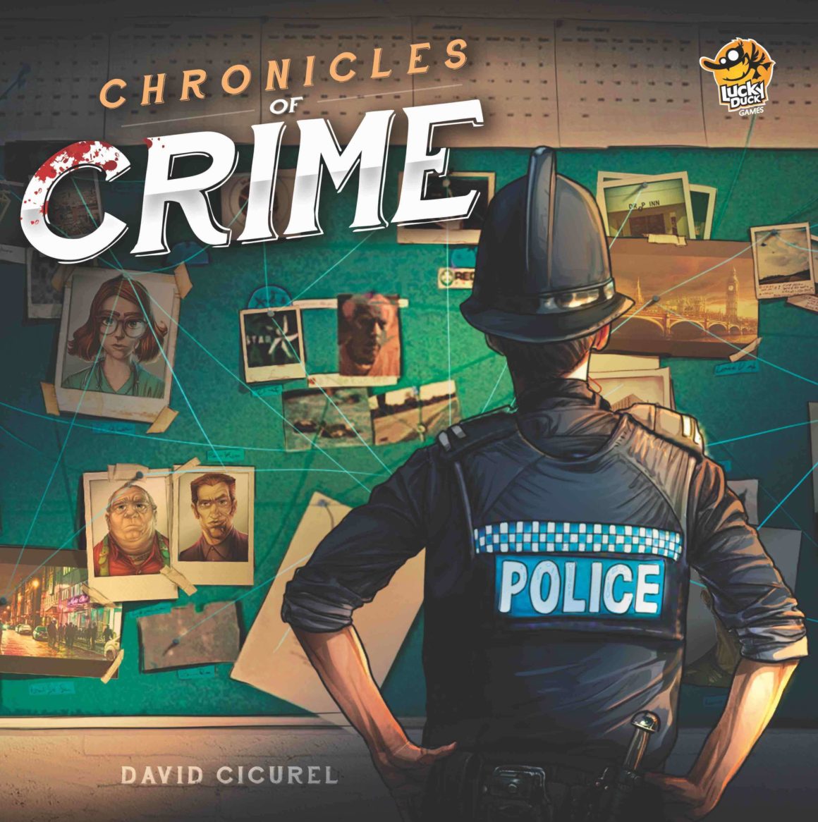 Il gioco da tavolo investigativo Chronicles of Crime
