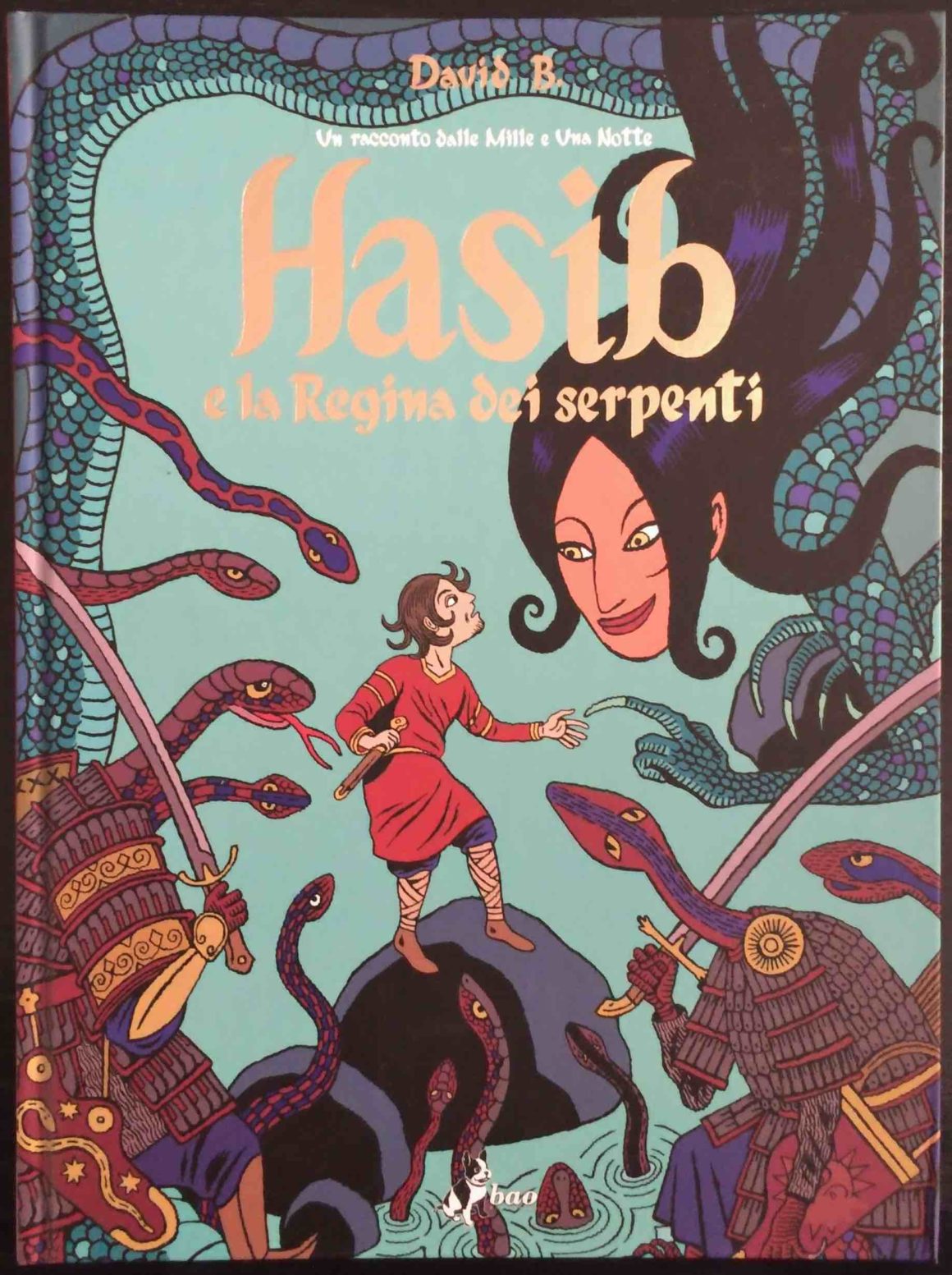 La copertina di Hasib e la regina dei serpenti