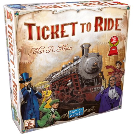 La confezione del gioco da tavolo Ticket to Ride