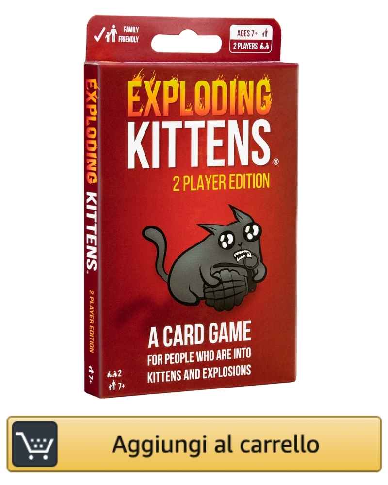 Exploding Kittens - Streaking Kittens, Giochi da Tavolo, Asmodee Italia