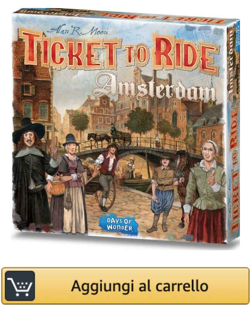 TICKET TO RIDE PRIMO VIAGGIO 8516, biglietto per guidare.. il