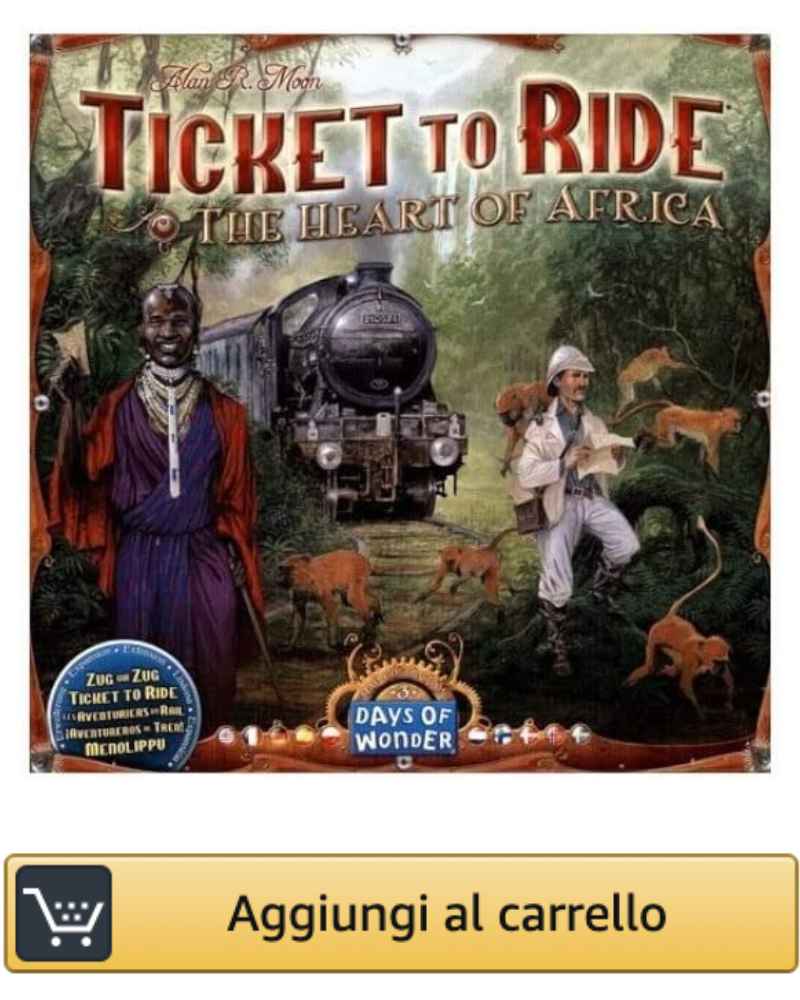 TICKET TO RIDE PRIMO VIAGGIO 8516, biglietto per guidare.. il